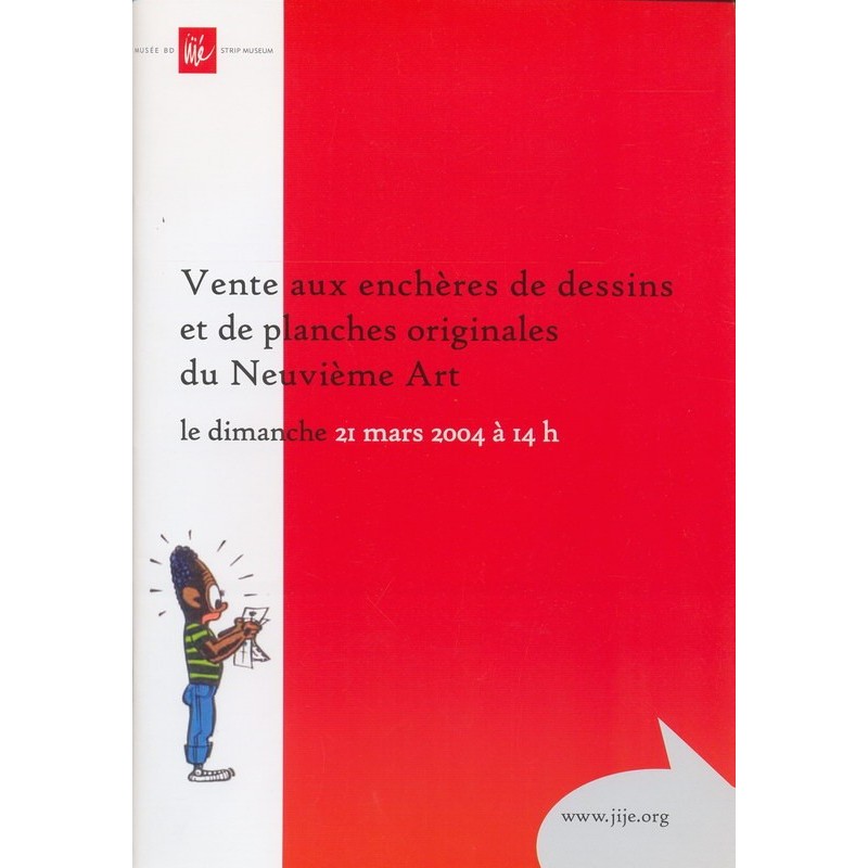 Vente aux enchère de dessins et de planches originales du Neuvième Art