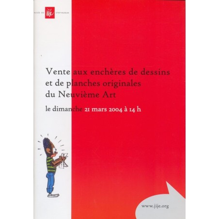 Vente aux enchère de dessins et de planches originales du Neuvième Art