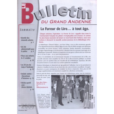 Le bulletin du Grand Andenne n° 257